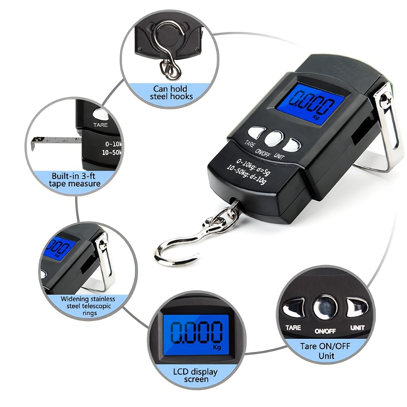 Electronic Weighing Digital Hanging Hook Scale