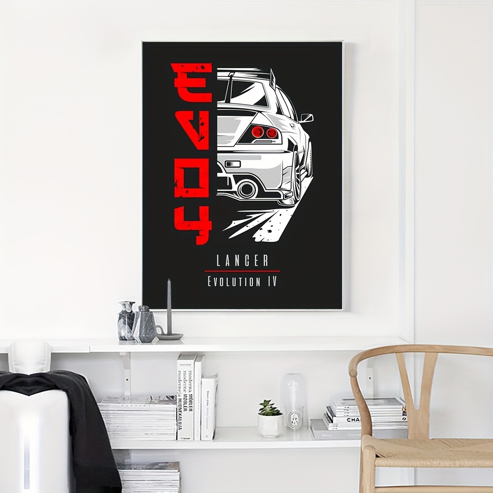 The Only Time You Can Look Back Quote Audi Luxury Sports Car Wall Art –  Aesthetic Wall Decor