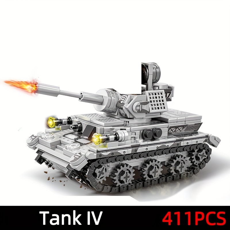 Assembled Building Blocks Main Battle Tank Toy Armored - Temu