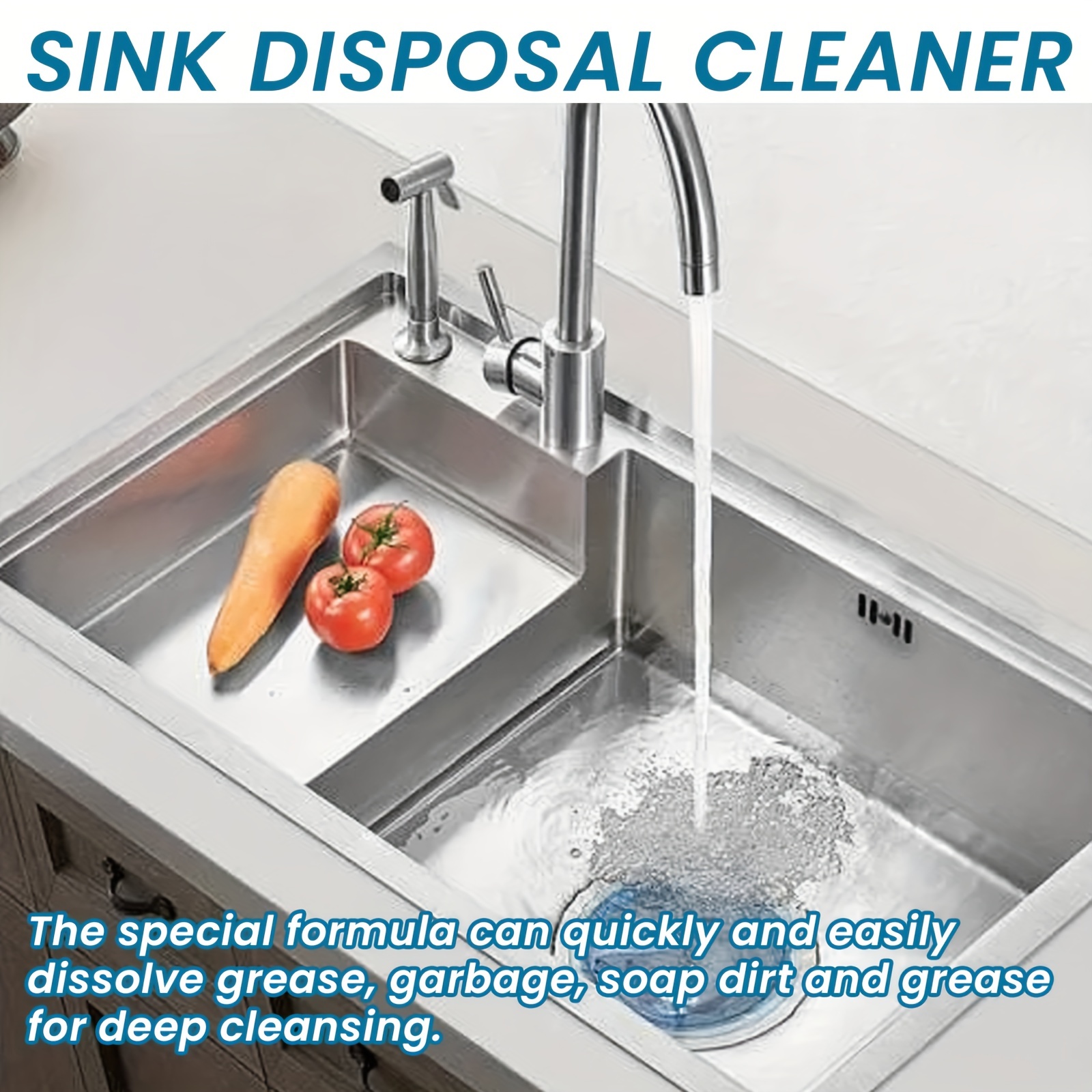 Multifunctional Cleaning Tablets Kitchen Sink - Temu