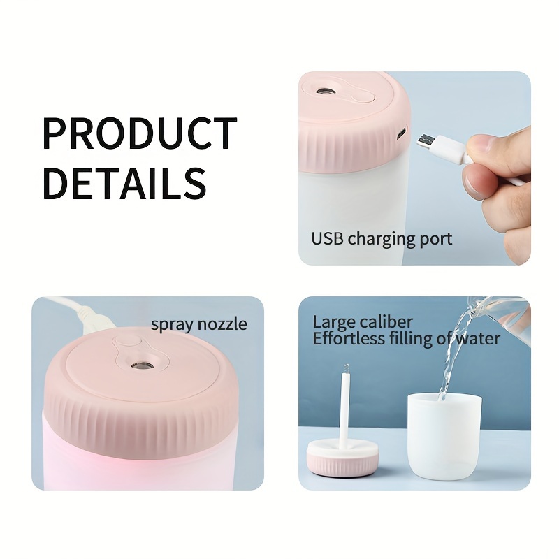 1Pc Air Humidifier 7 44Oz   Oil       Off     For Car Mist       For         Details 4
