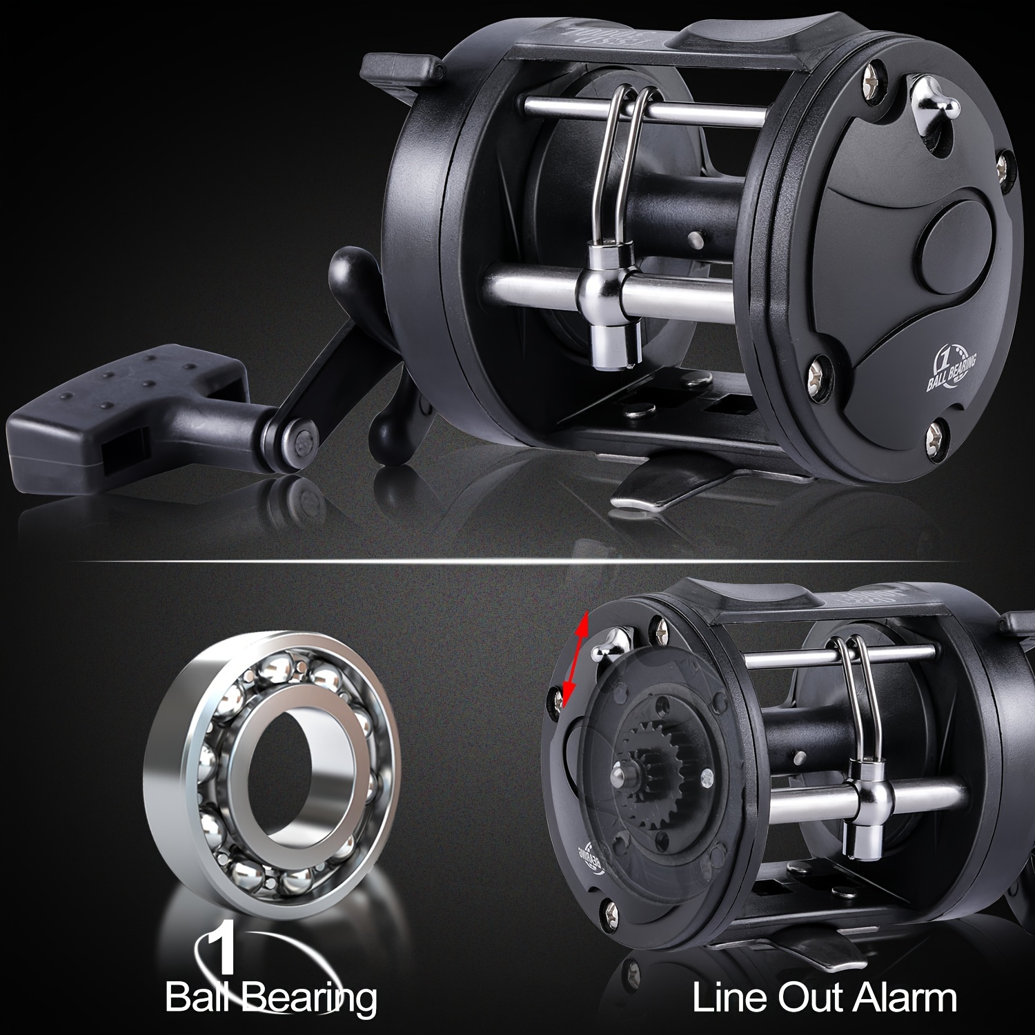 3000L High Capacity Casting Reel Right Hand