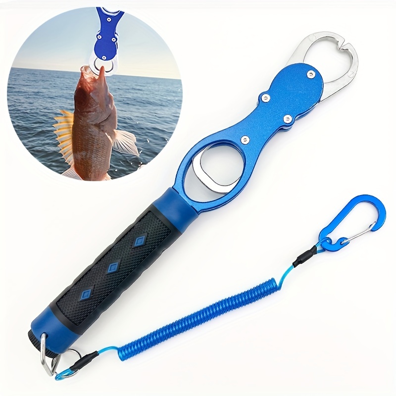 Fish Lip Clip Fish Scale Grabber, Professional Fish Holder, Aluminum  Material Fish Lip Grabber Fish Lip Tool With Weight Scale, Comes With  Anti-lost