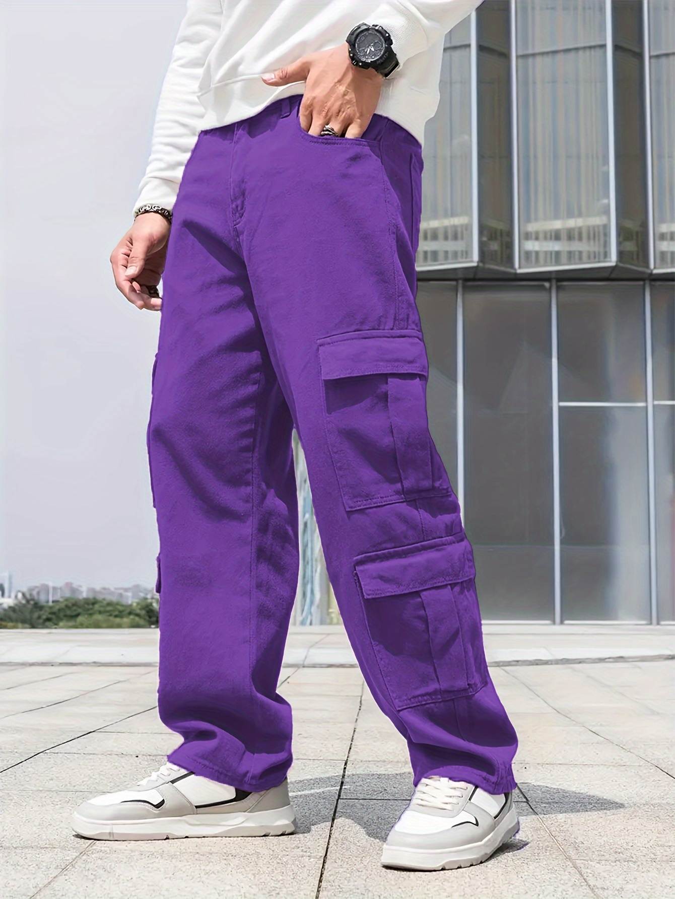 Purple Jeans Men - Temu