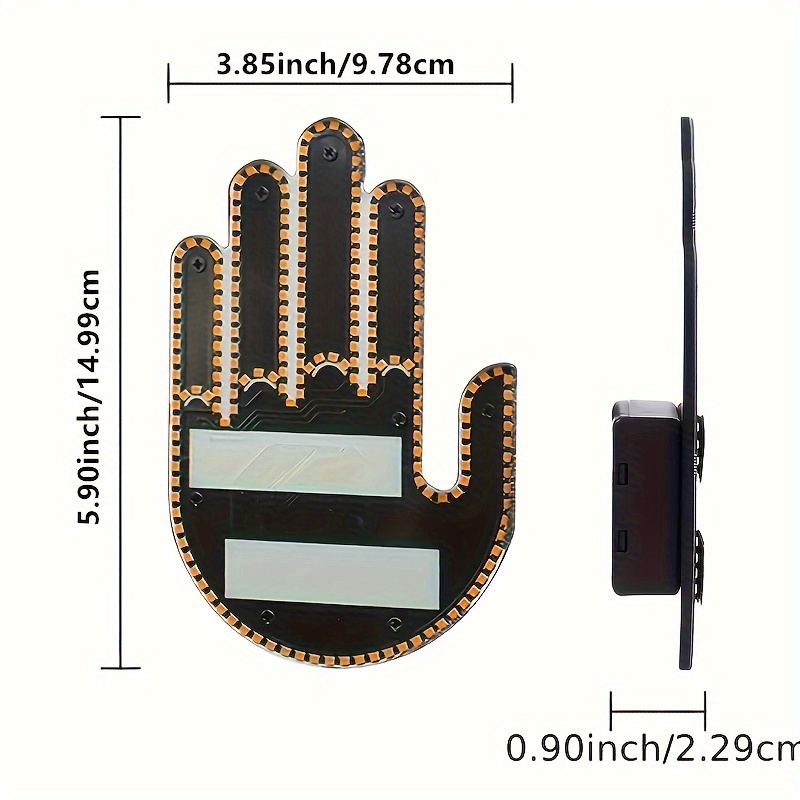  Juquline Led Hand Gesture for Car, Car Hand Signal