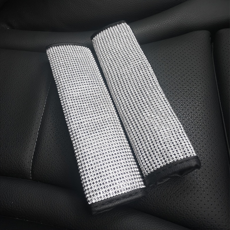 2 X Protector cinturón coche carbono cubrecinturones almohadillas cinturón