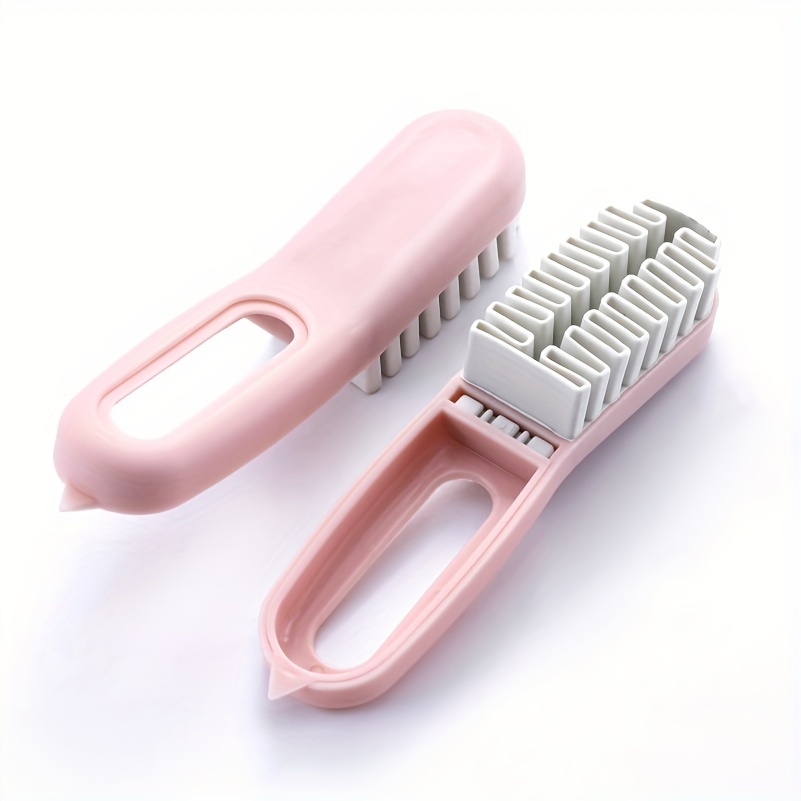 1pc Leather Shoe Brush Rubber Brush Sports Shoe Decontamination