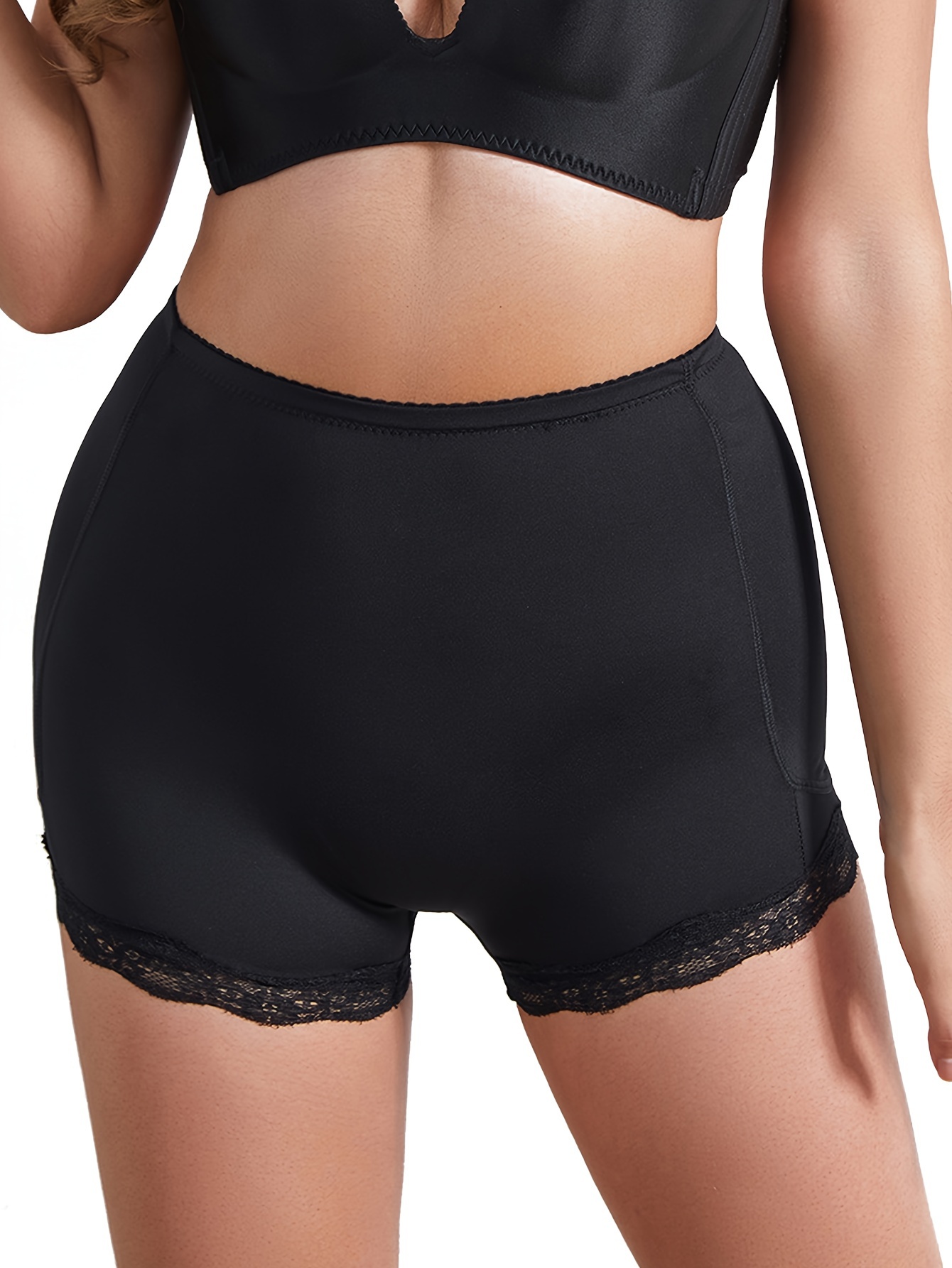 Black Bow Womens High Waist Brief With Lace, 5-Pack – Shamrock Apparel