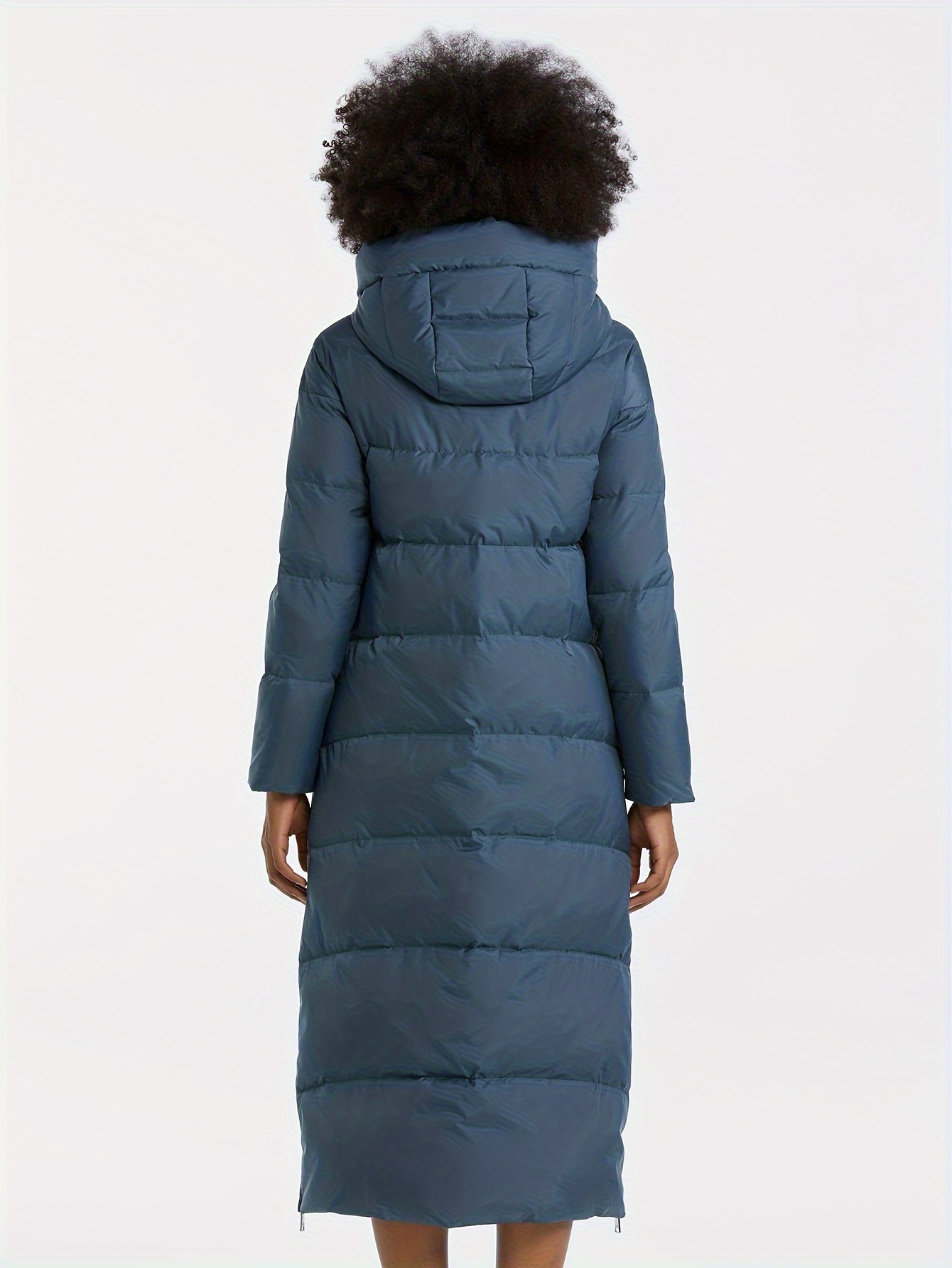 Casacos de inverno para mulheres, casaco de inverno reversível, com capuz  destacável, casaco feminino casual mais grosso casaco fino de inverno casaco  sobretudo (Color : Pink, Size : M) : : Moda