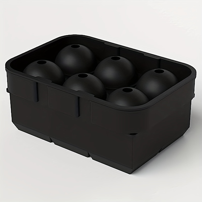 Ice Cube Molds, Square Cubes & Sphere Ball Molds, Ideal For Whiskey,  Spherical Ice Tray, Ice Cube Tray, Large Square And Sphere Ice Cube Trays, Big  Ice Cube Molds, Kitchen Accessaries, Bar