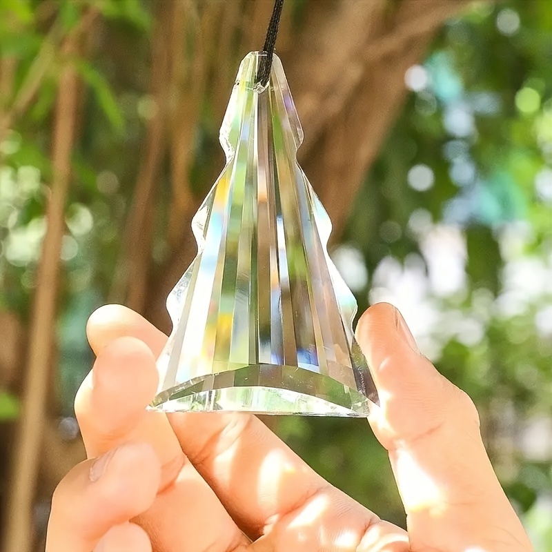 Attrape-soleil suspendu en cristal, prismes, pendentif Feng Shui,  décoration de