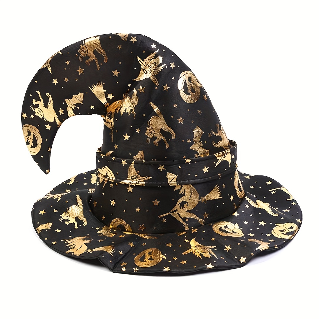 Cappello Strega Mago Oro