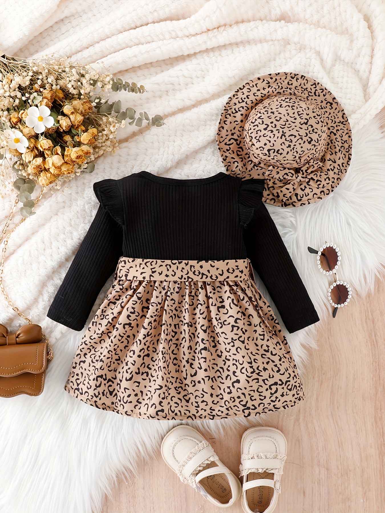 Baby 2024 leopard dress