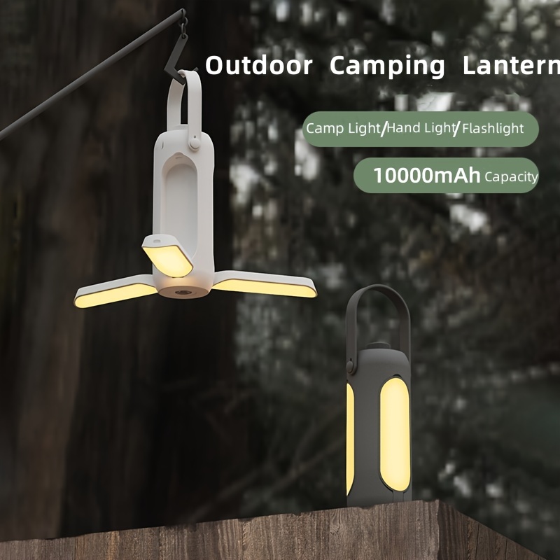 Naturehike USB Rechargeable Outdoor Camping Lantern Hand LED Light Tent  Hanging Lamp Portable Ambient Lamp Atmosphere Light