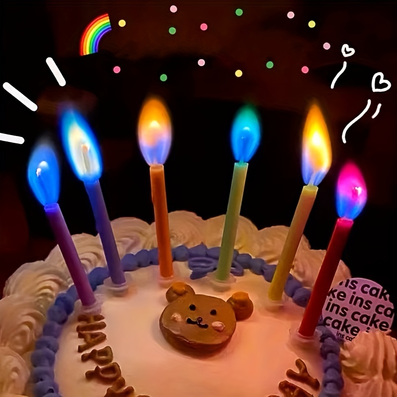 Velas de cumpleaños número 18, velas de pastel de feliz cumpleaños,  decoración para fiesta de cumpleaños, boda, aniversario, suministros de  celebración (plateado) : Hogar y Cocina 
