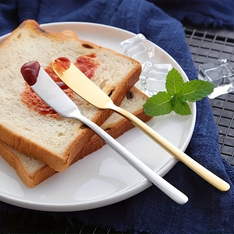 Stainless Steel Butter Knife Cream Spatula Cheese And Butter - Temu