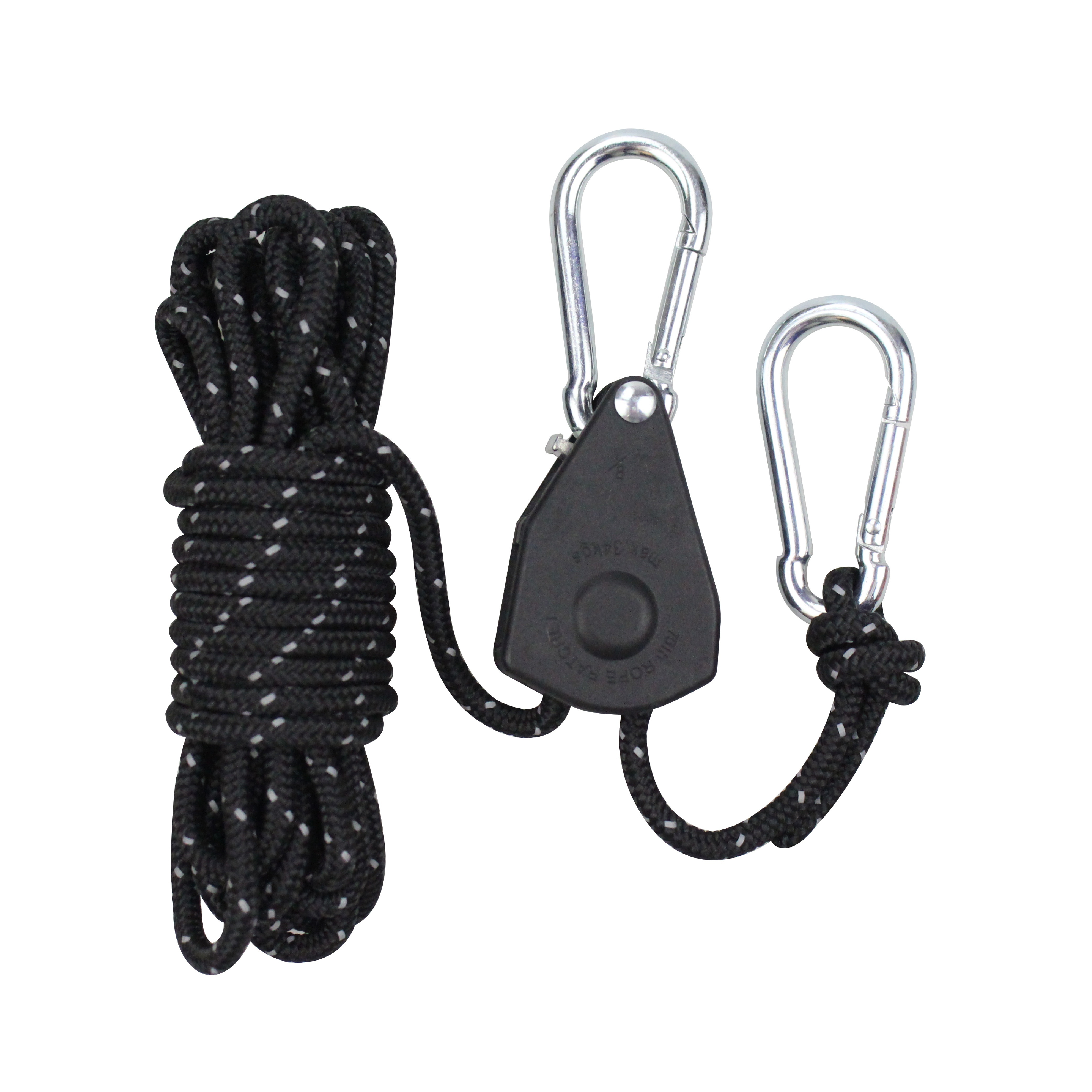 Tent Windproof Rope With Pulley Adjuster For Fixed Canopy