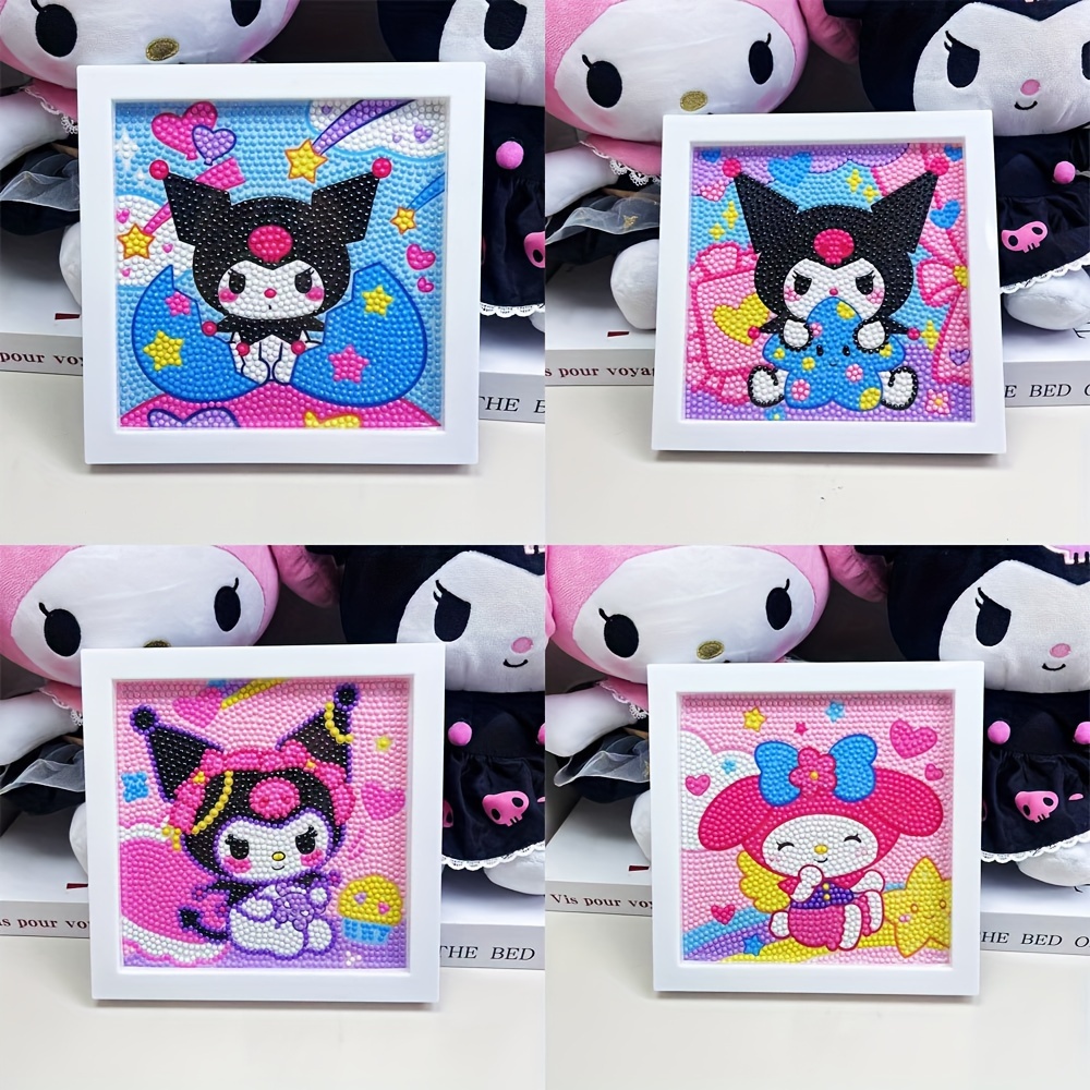 50pcs Cute Cartoon Sanrio Kuromi Stickers For Notebooks, Laptops, Journals,  And Phone Cases Decoration DIY Stickers