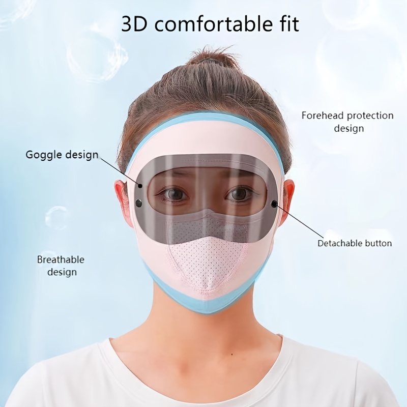Face Mask Eye Protection Sun Protection Face Mask Women Full