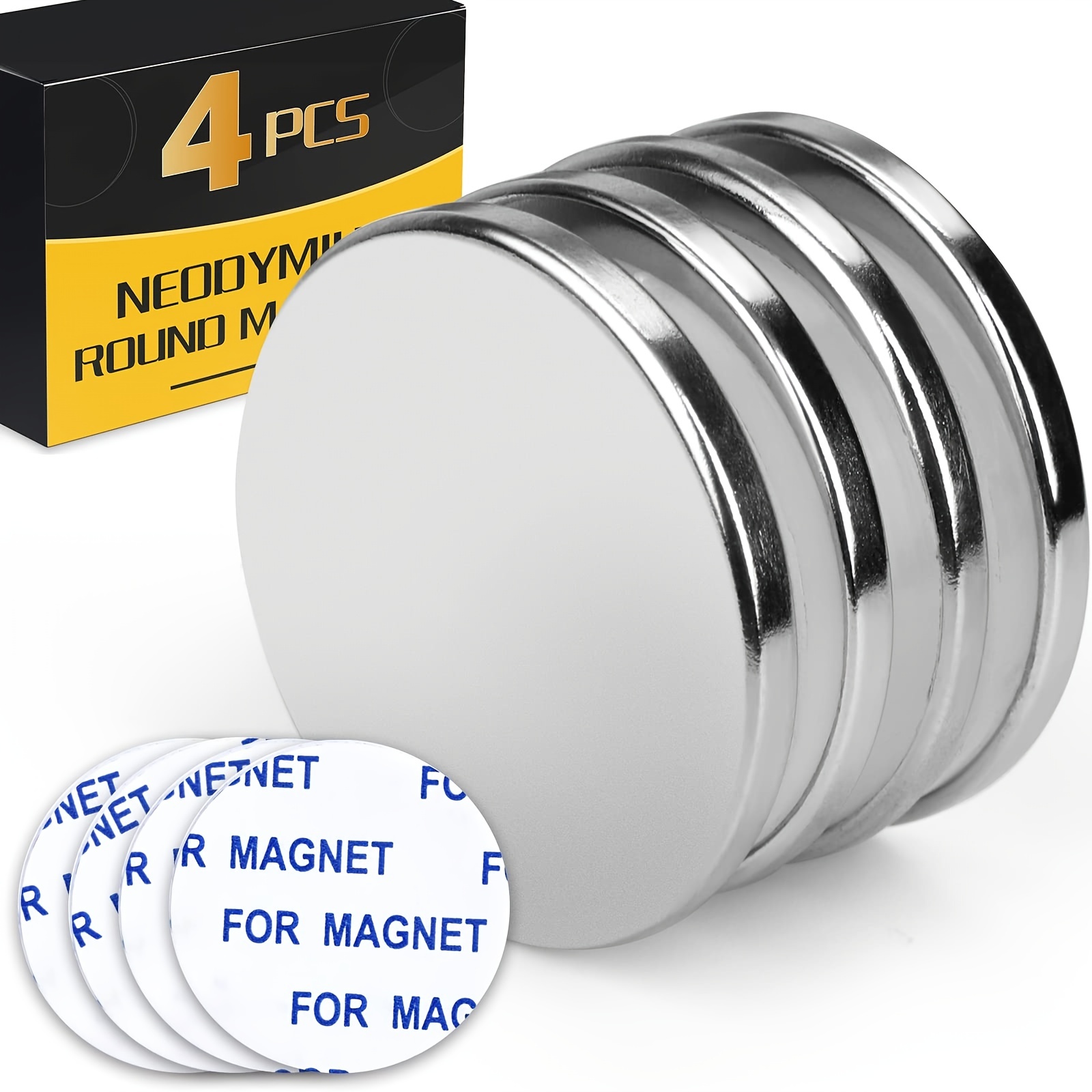 Strong Magnets Heavy Duty Strong Rare Earth Magnets Adhesive - Temu