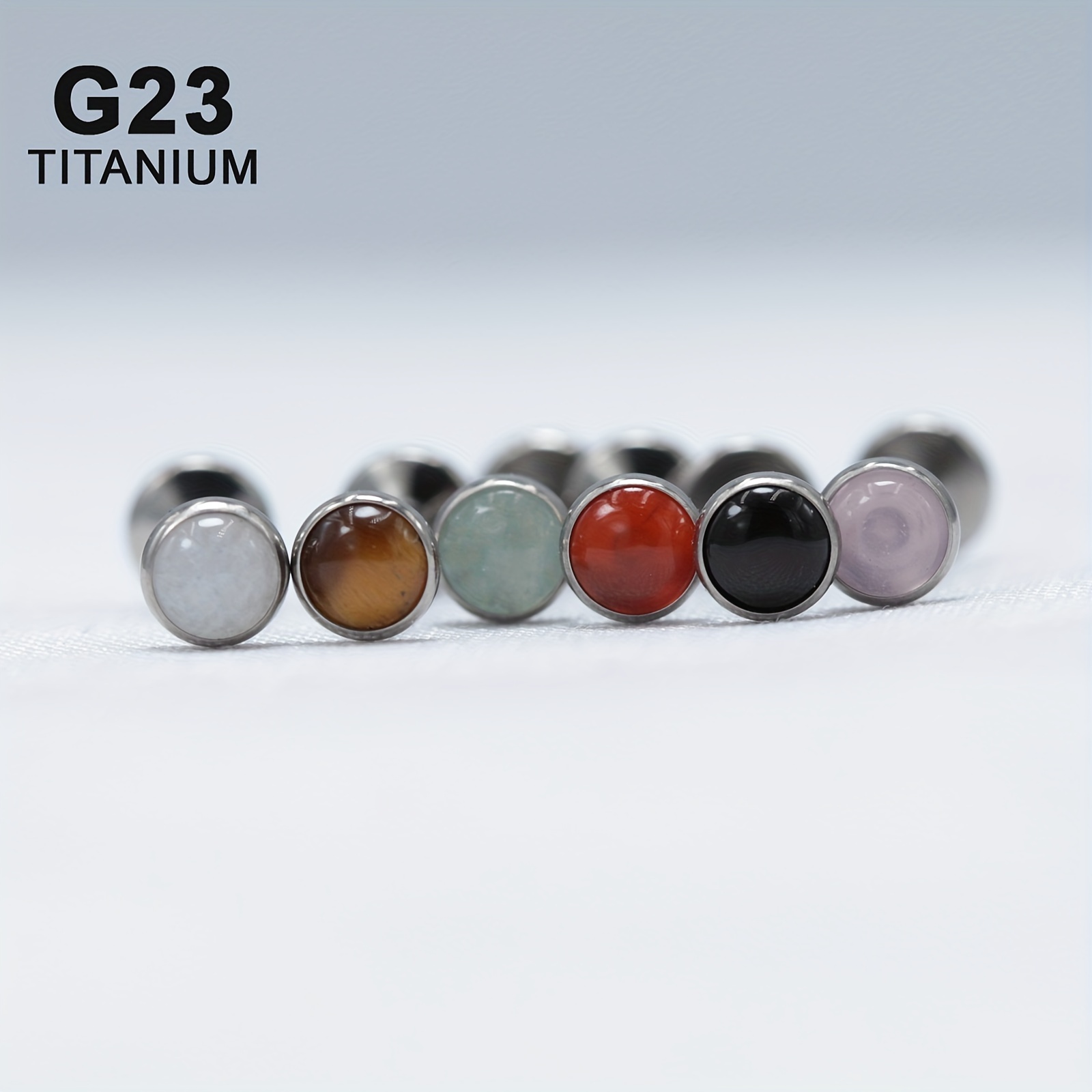 G23 Titanium Easy Insertion Pin Taper for Titanium Threadless Jewelry