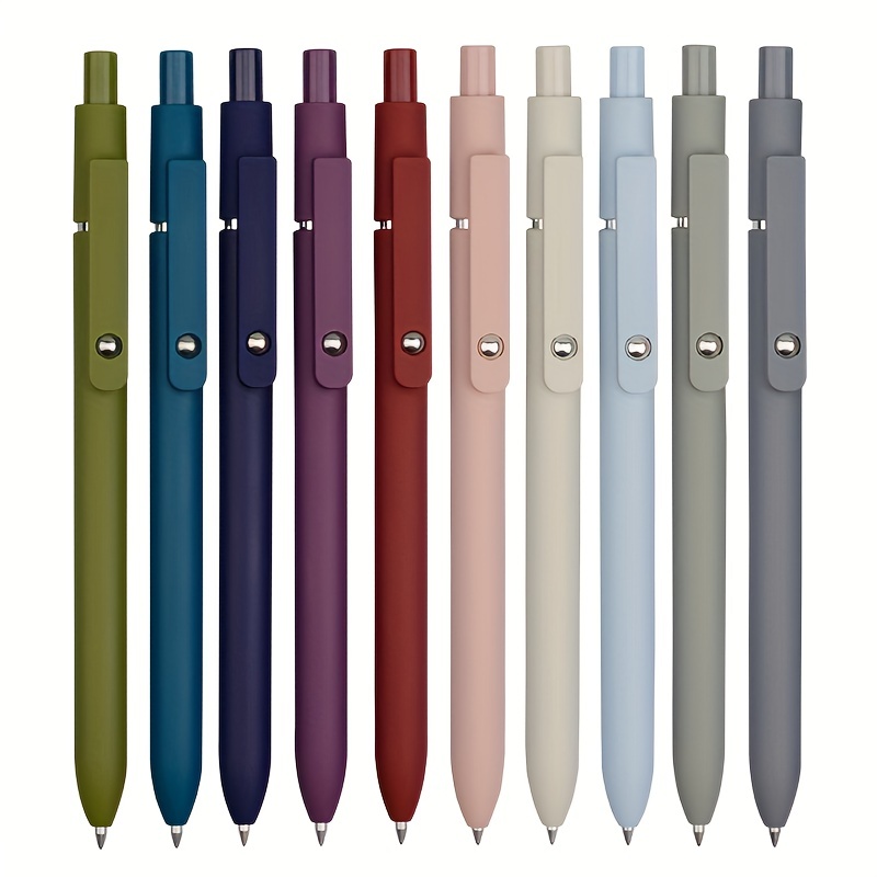 12pcs Morandi Color Felt Tip Pens Fine Point (0.38mm), Coloring