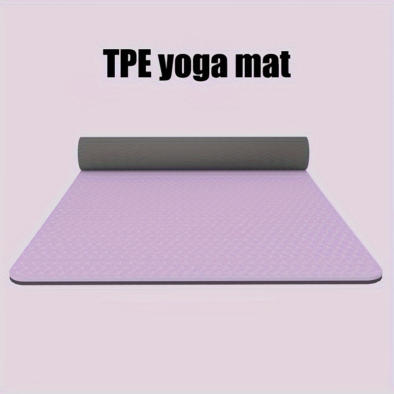 1 Stück Tpe Doppelseitige Rutschfeste Gepolsterte Yogamatte - Temu Austria