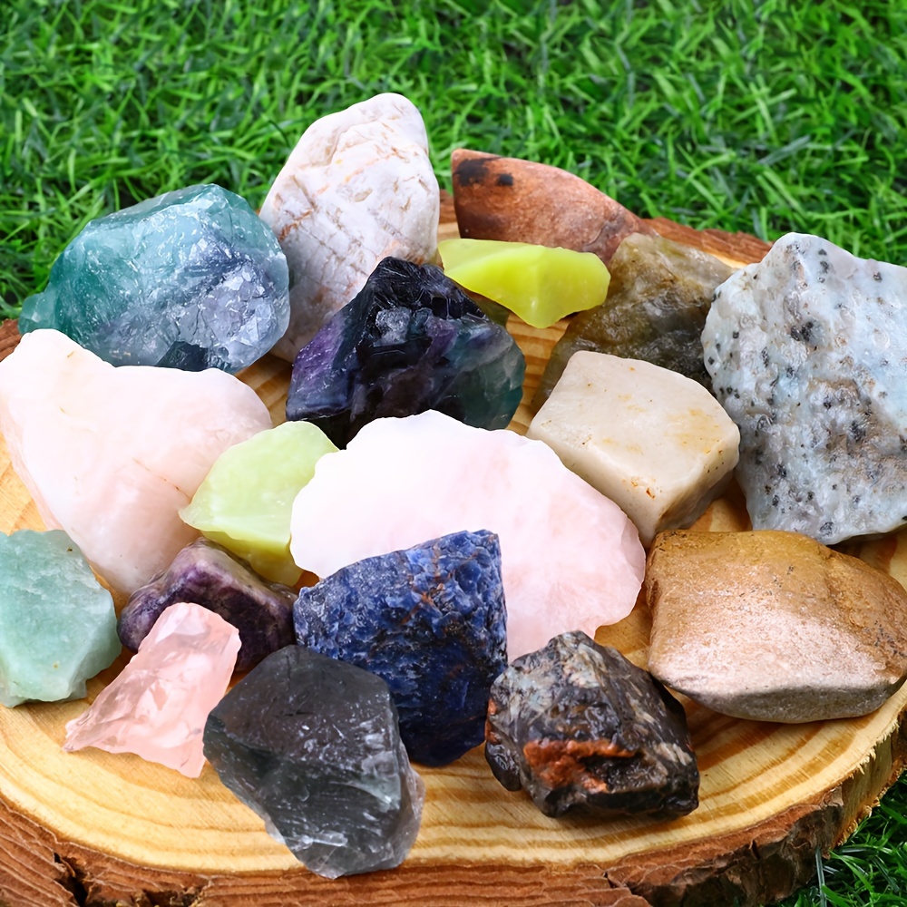 Mixed Natural Rough Stones Rocks Minerals Tumbling - Temu