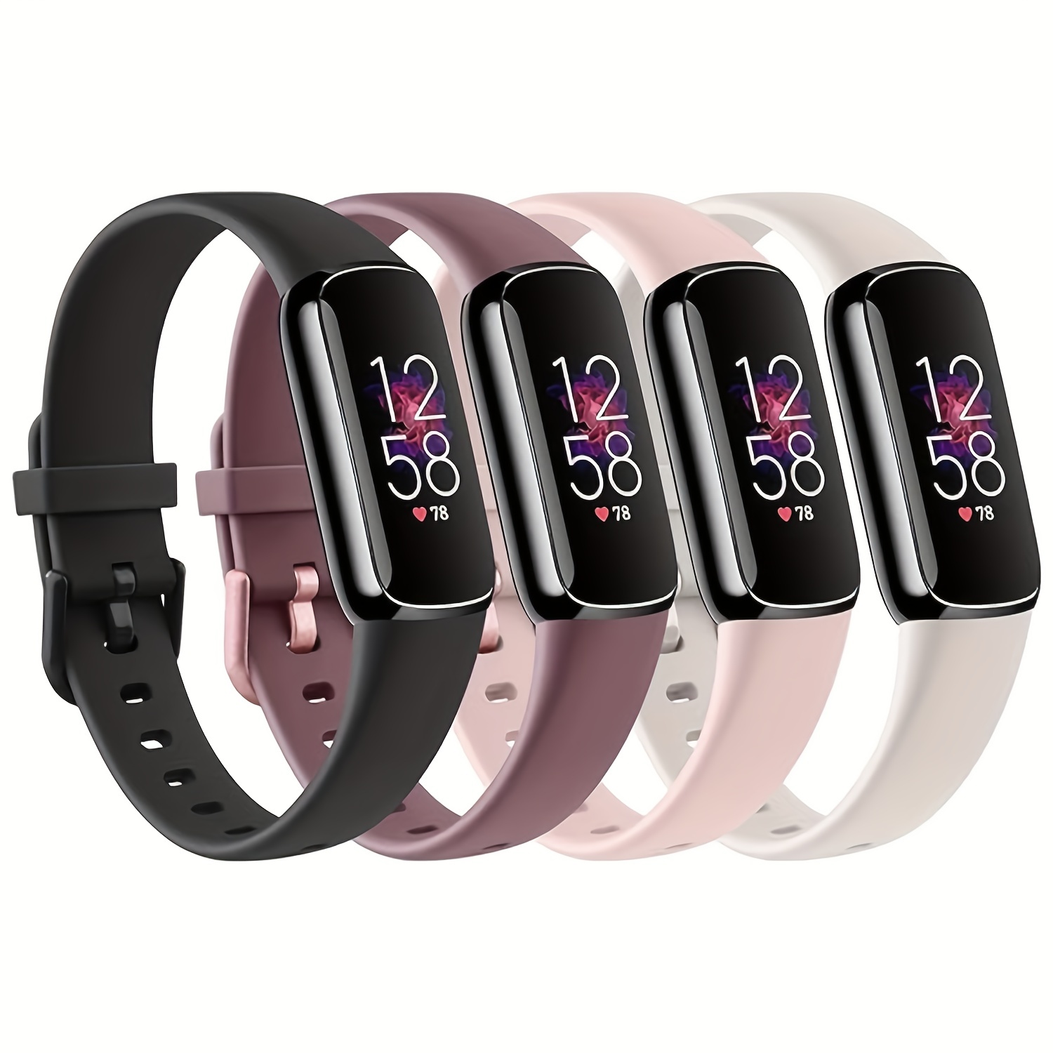Bandas de cuero genuino compatibles con Fitbit Versa 3 y Fitbit Sense  Watch, accesorios de correa de pulsera de repuesto delgada y delgada para  mujeres y hombres, rosa