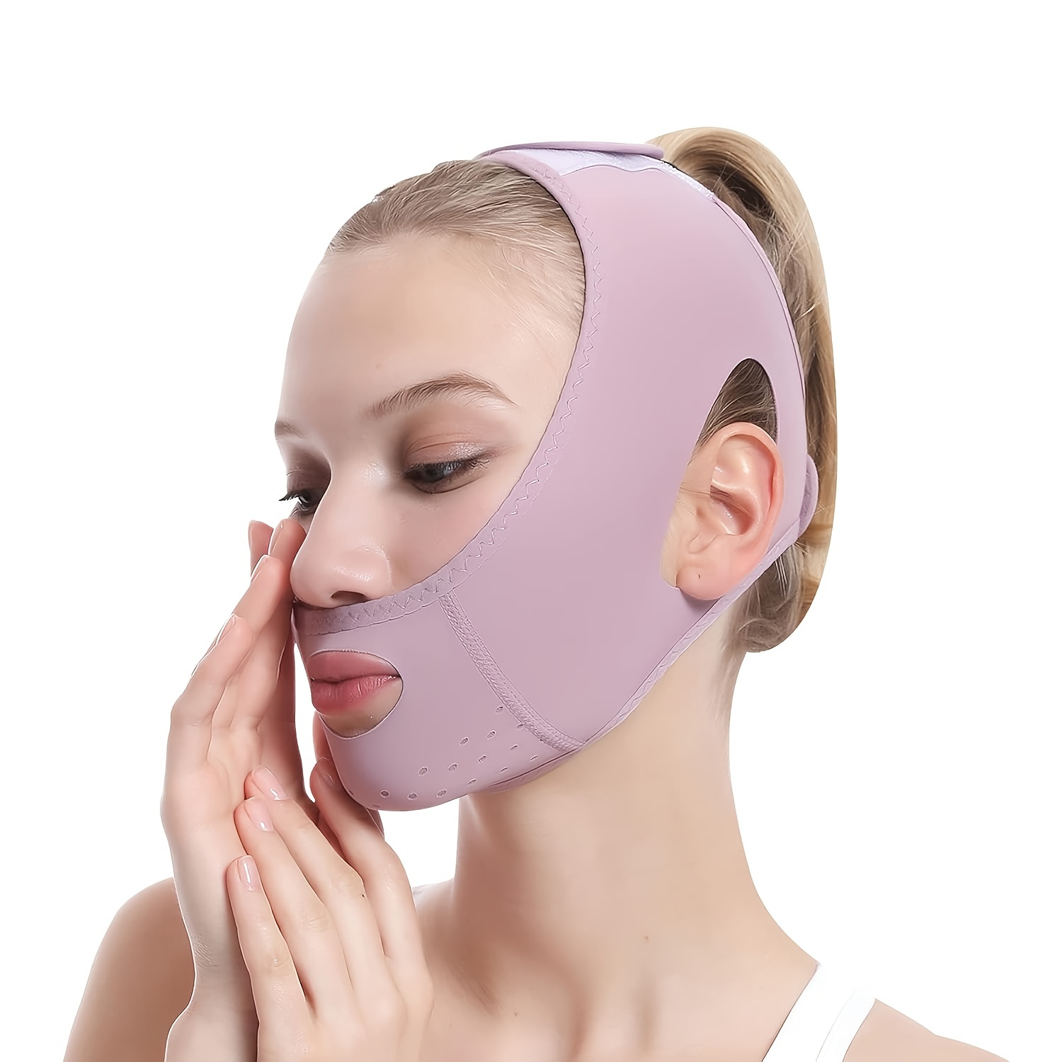Facial Lift Tape,1Pc Sleep Beauty Face Belt Face Lift Face Belts Face Lift  Bandage