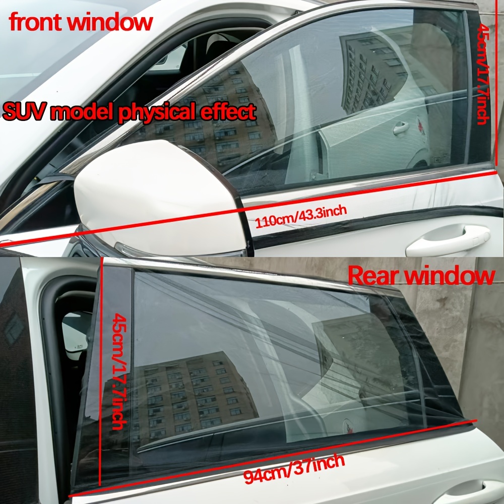 Parasole universale anteriore per finestrino auto, 2 pezzi, in rete  traspirante laterali, protezione UV per conducente, famiglia di animali  domestici, sul sedile : : Auto e Moto