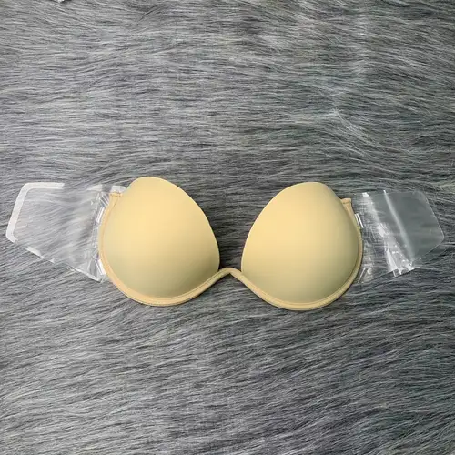1/2 Pack Reusable Bra Push up Strapless Self Adhesive Plunge Bra Invisible  Backless Sticky Bras for Women Ladies