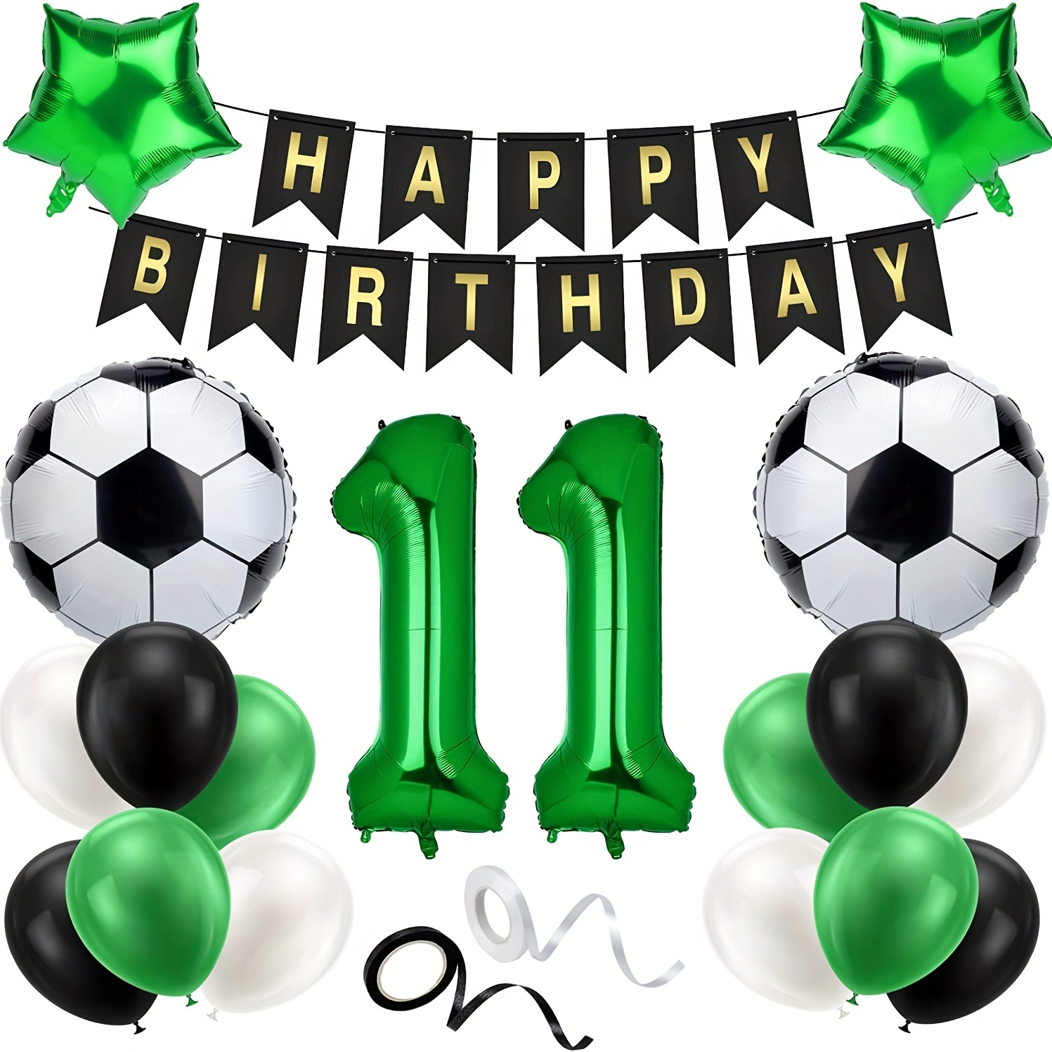 Football anniversaire décoration garçon, ballon de football thème