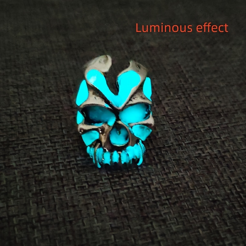 Turquoise on sale skull ring