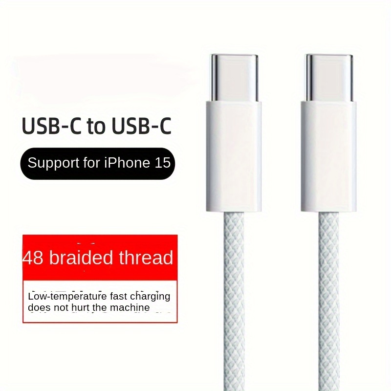 Cable USB Compatible COOL Lightning para iPhone / iPad (1.2 metros) Blanco  - Cool Accesorios