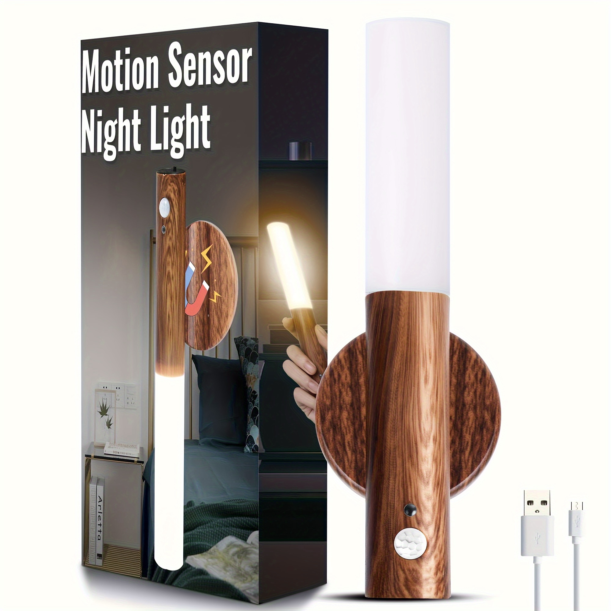 Motion Sensor Light, Closet Light, Wall Light, Stick Anywhere with