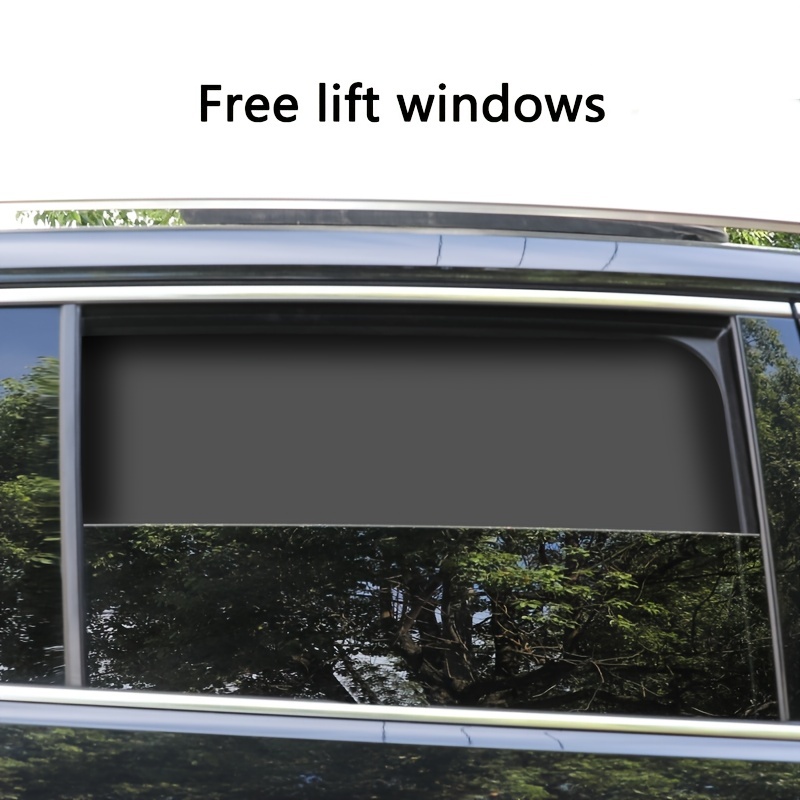 Pare-soleil magnétique universel imprimé cartoon pour fenêtre de voiture,  protection anti UV efficace pour protéger