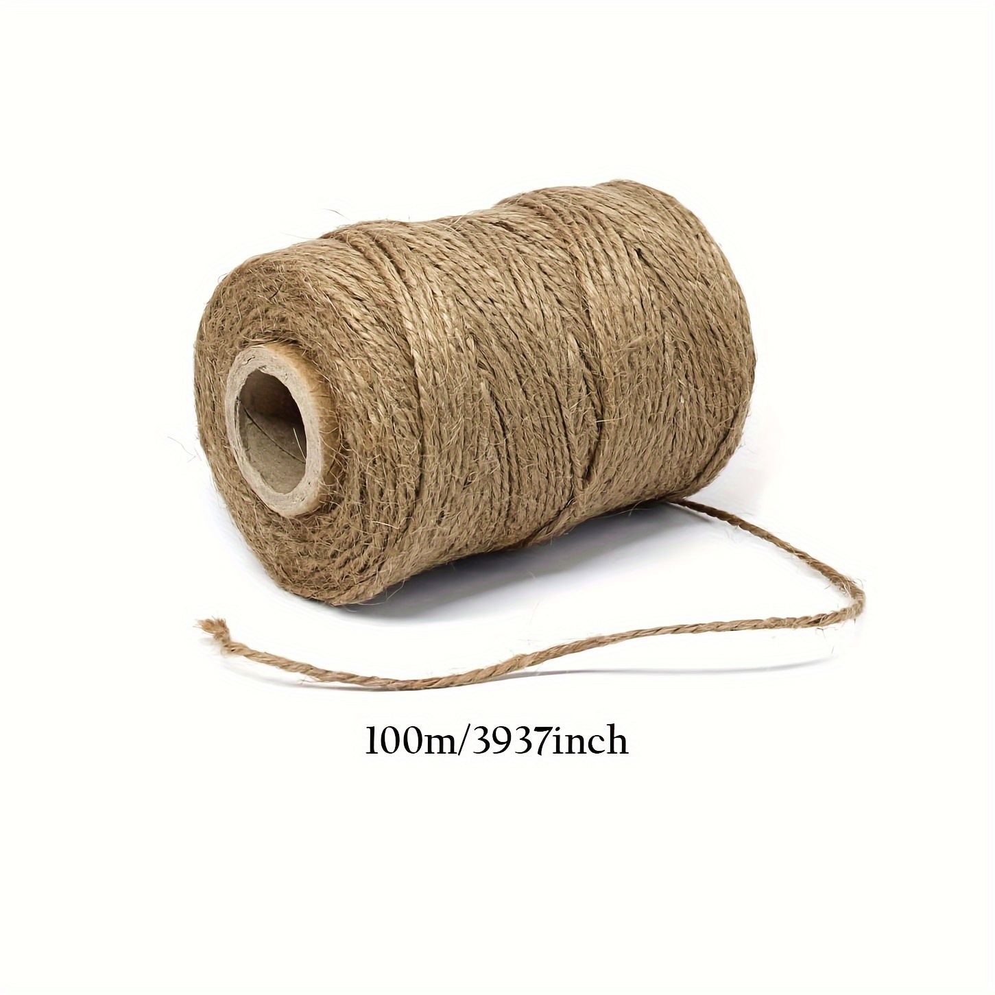 Natural Jute Twine Long Twine Crafts Gift Wrapping Packing - Temu