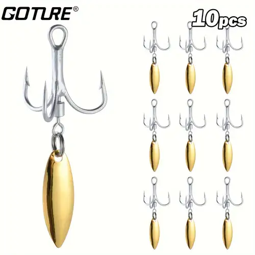 Colorful Spinner Blades DIY Fishing Lures Kit, 50pcs Colorado Blades Lure  Making Supplies Mixed Colors Fishing Spoons Blades for Walleye