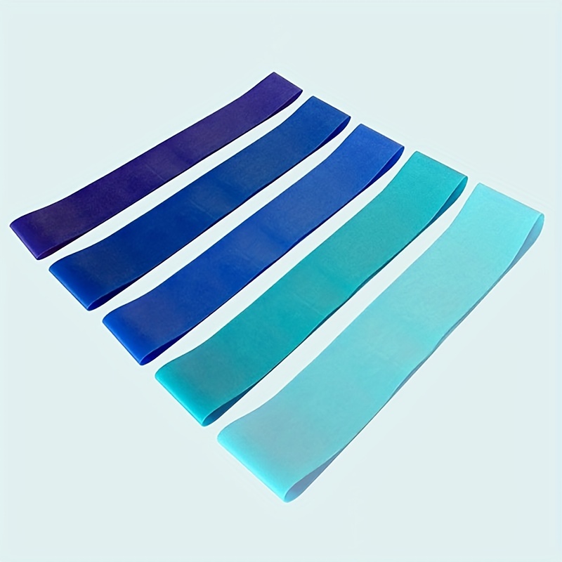 5pcs Yoga Elastic Resistance Band for Legs Shaping Deep Squat Hip
