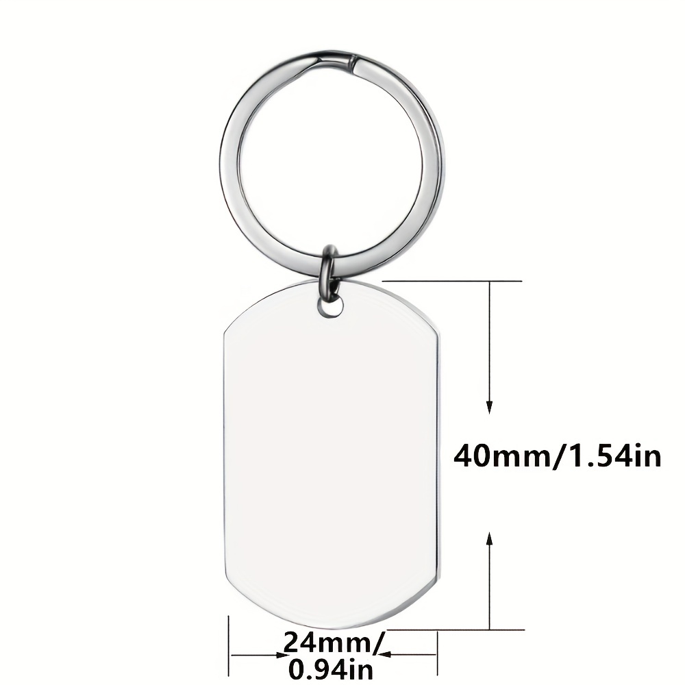 2Pcs/Set Mr. and Mrs. Couple Keychains for Anniversary/Wedding Gift,Stainless Steel Louver Car Key Rings,Temu