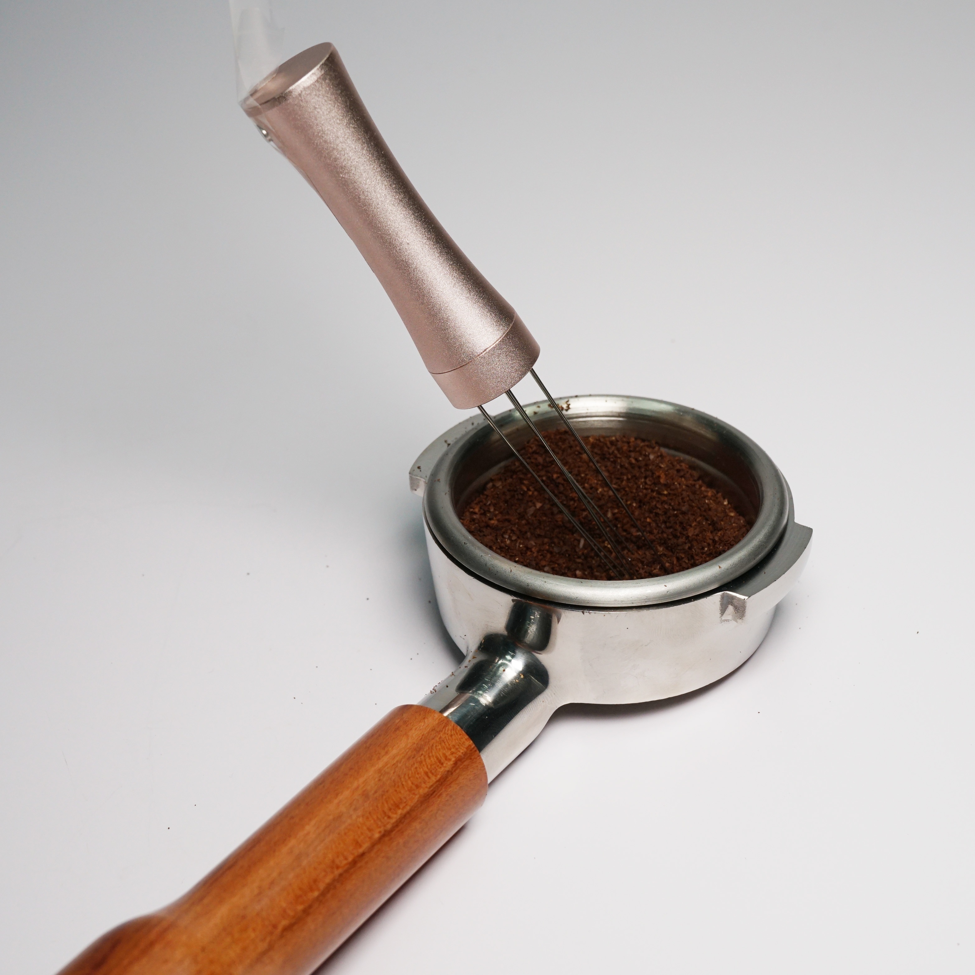 OUNONA Coffee Stirrer Espresso Powder Tool Hand Distributor Needle Barista  Stirring Tamper Whisks Mixer Wdt Accessories Leveler