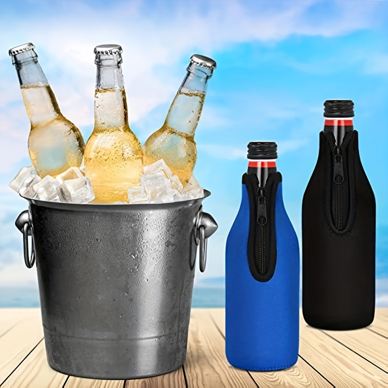 10 Pack Neoprene Water Bottle Sleeves Insulators Beverage Bottle Can Sleeves