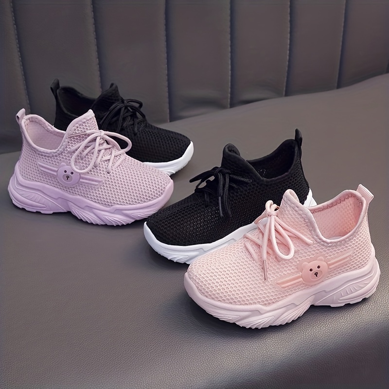 

Casual Comfortable Low Top Woven Shoes For Girls, Breathable Lightweight Non-slip Sneakers For Walking Running, Autumn