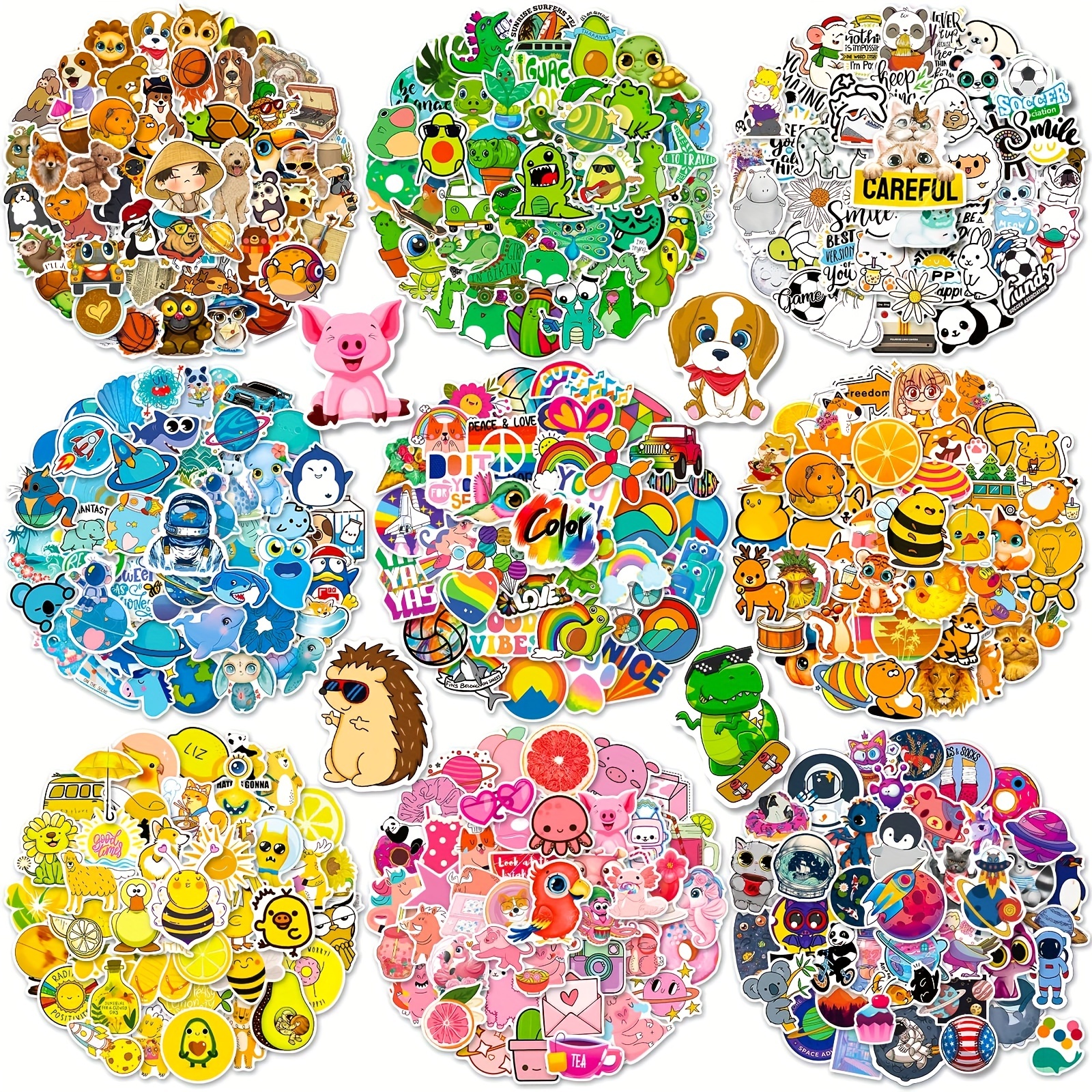 50pcs Cute Stickers, Ballet Ins Style Stickers for Kids, Waterproof  Stickers Suitable for Laptops Water, Bottles, Skateboards, Phones. Water  Bottle Stickers for Adults. Best Christmas Gifts for Boys & Girls.