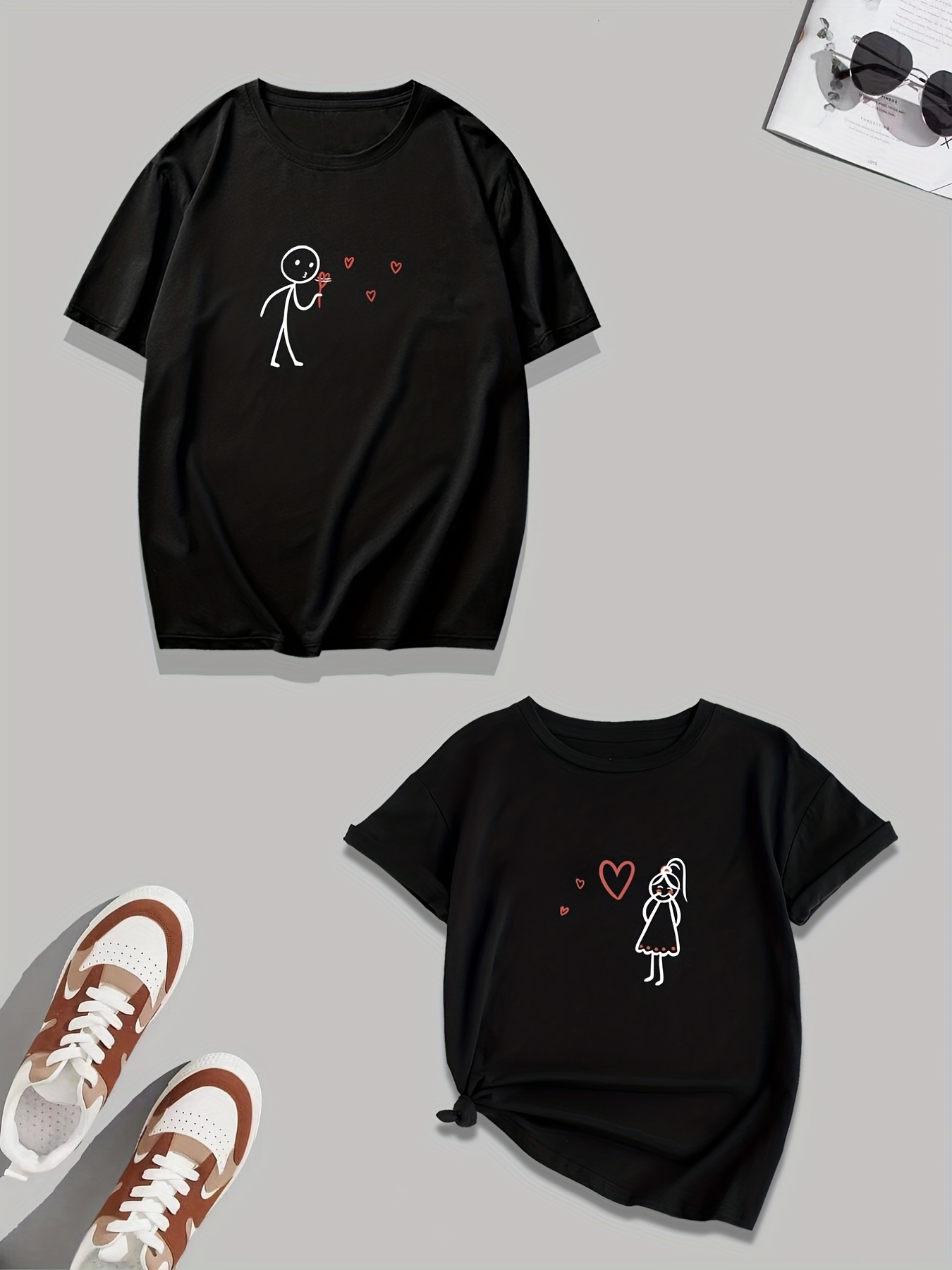 Set di t-shirt - Magliette per fidanzati 