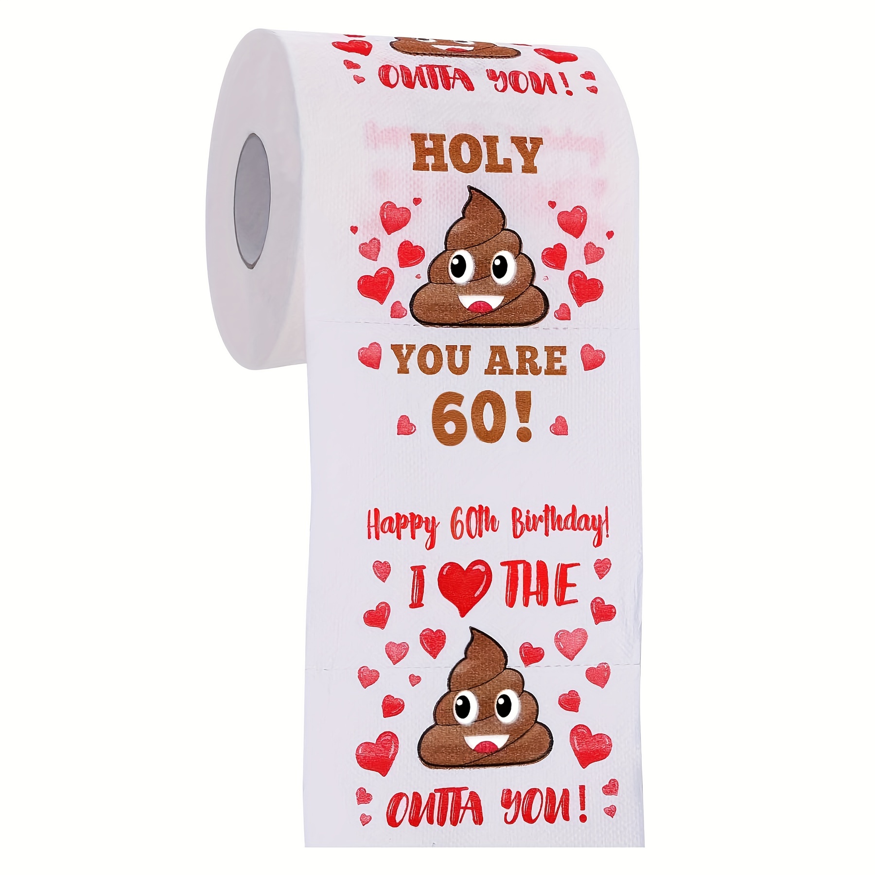 Toilet Wrapping Paper, Poop and Toilet Paper Wrapping Paper, Gag Gift  Wrapping