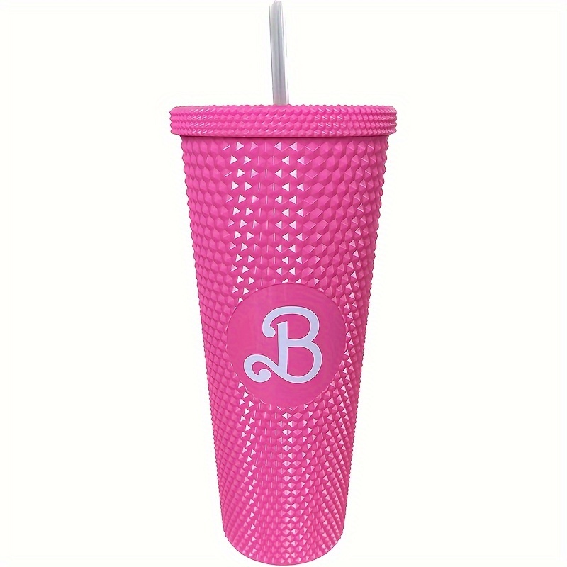 Hot Pink Studded Tumbler