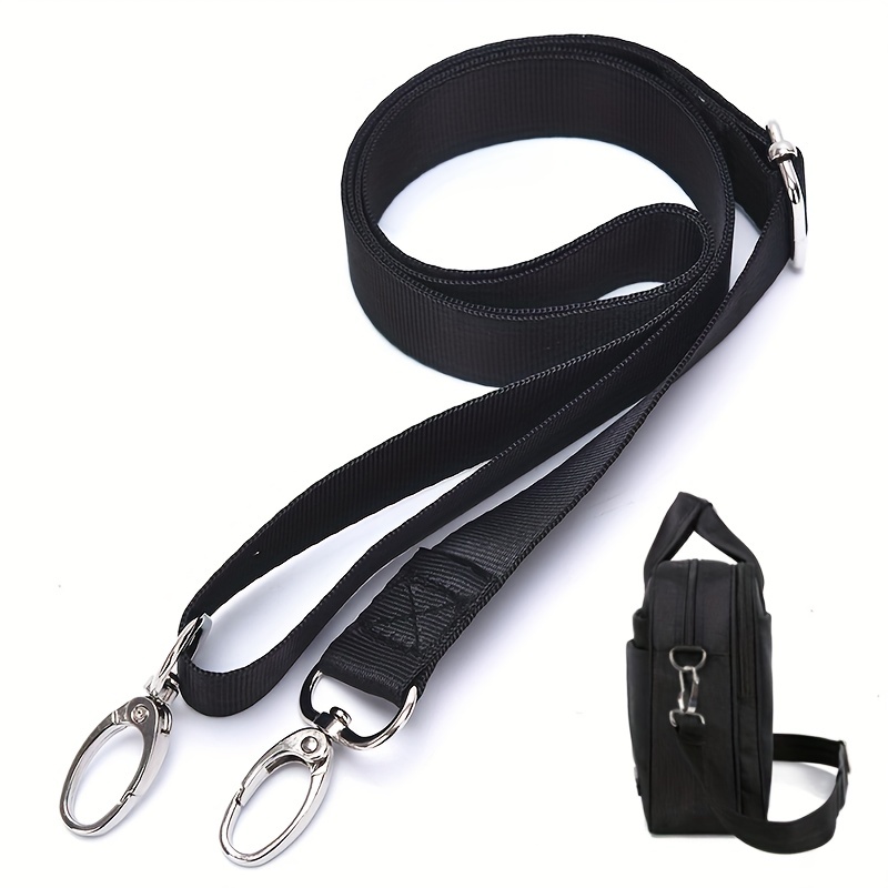 Adjustable Handbag Shoulder Crossbody Strap Replacement Metal Buckle Laptop  Bags Accessories