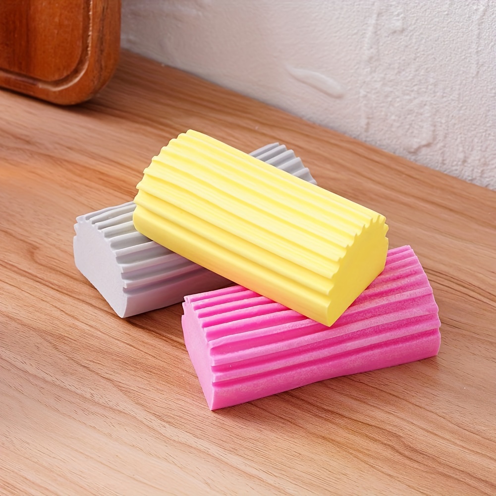 Damp Duster, Magical Dust Cleaning Sponge Baseboard Cleaner Duster Sponge  Tool, Reusable Dusters For Cleaning Blinds, Vents, Ceiling Fan, And Cobweb,  Lock Dust - Temu